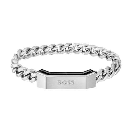 Boss - Bracelet Boss Homme en Acier Argenté - Hugo boss bijoux